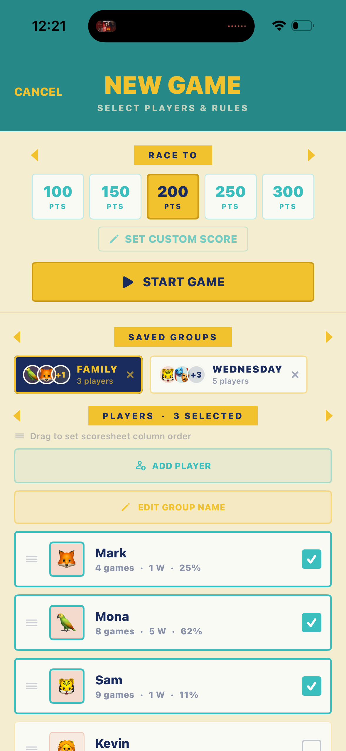 FlipScore screenshot 2